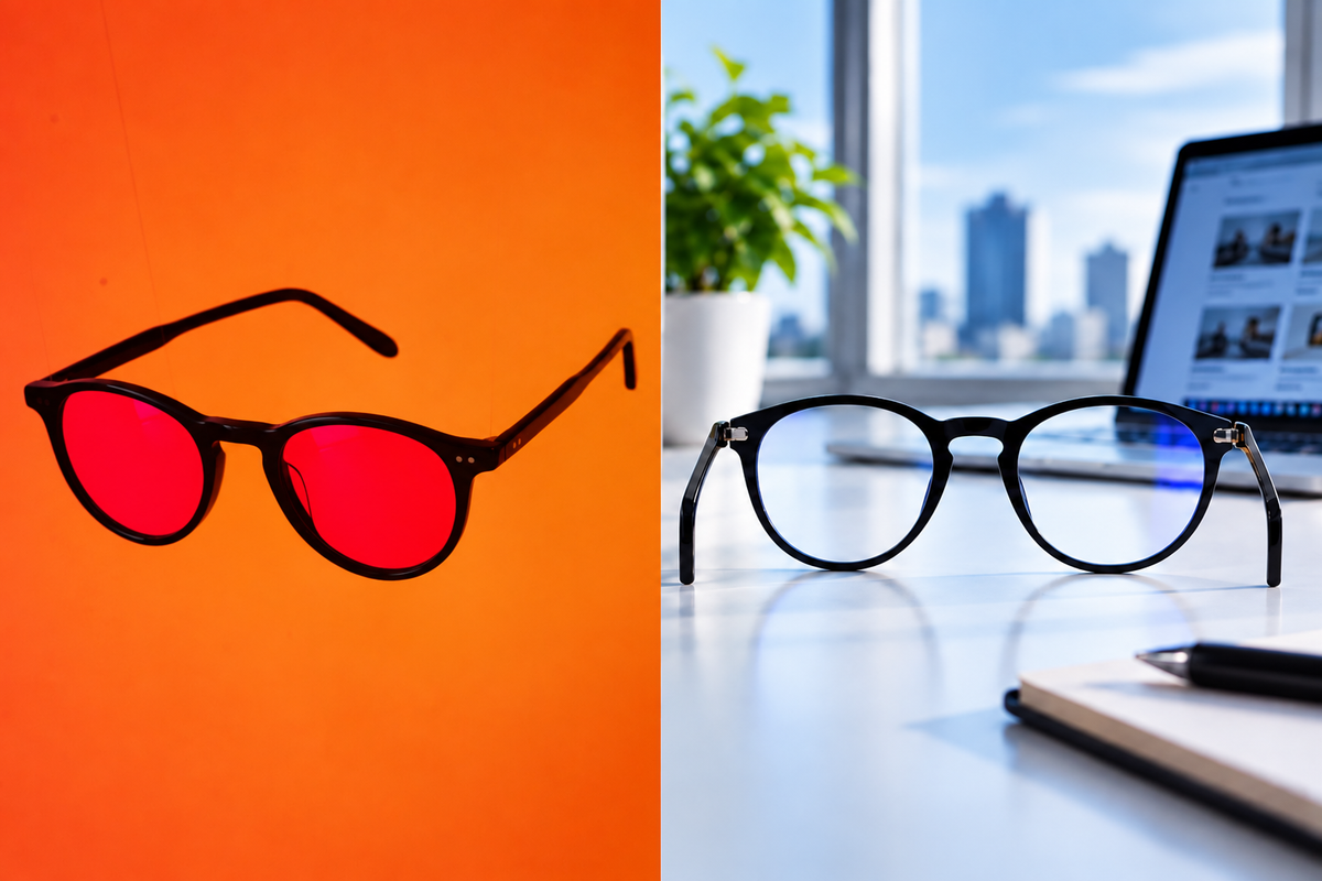 Blue Light Glasses Vs Computer Glasses: Which Should You Choose?